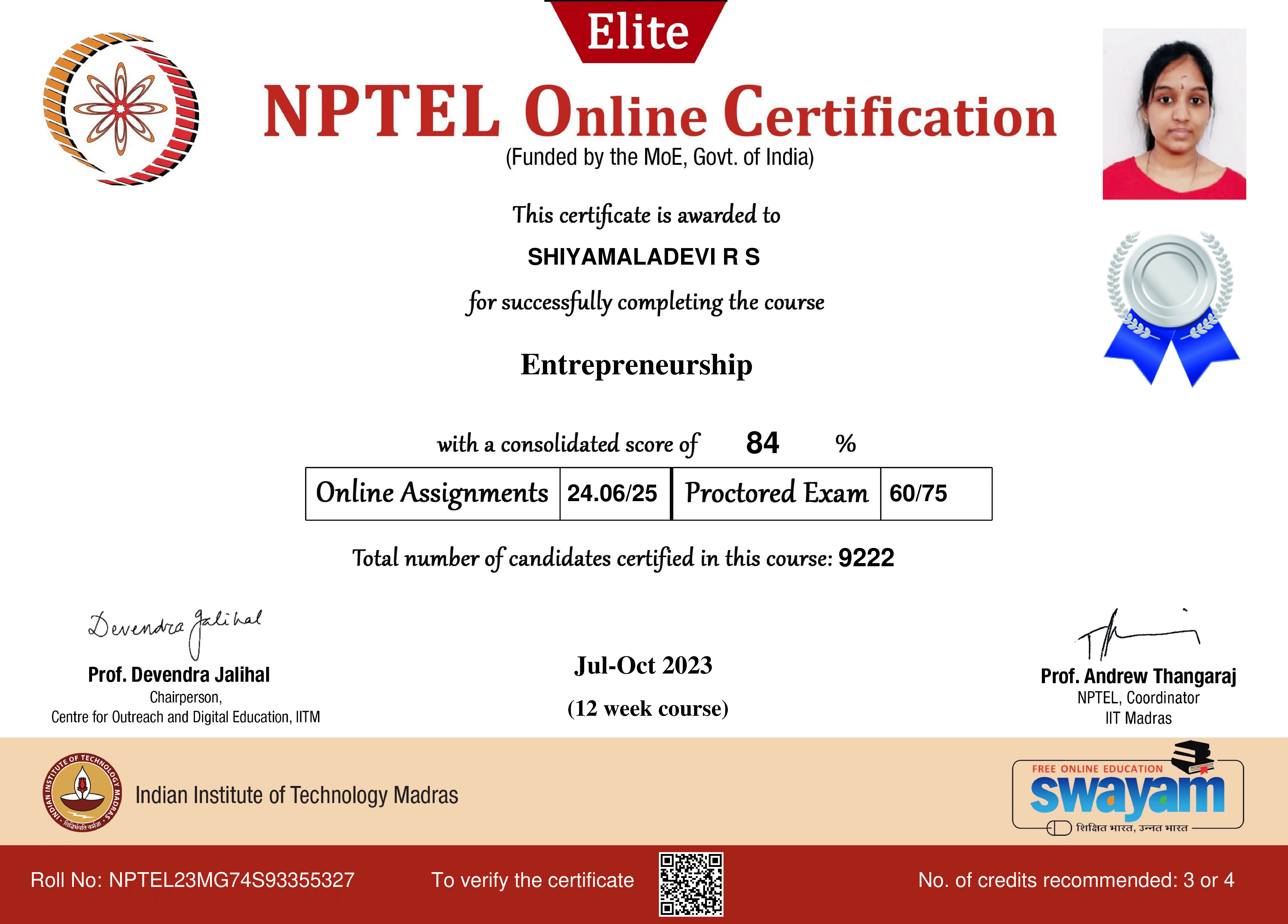 NPTEL Entrepreneurship