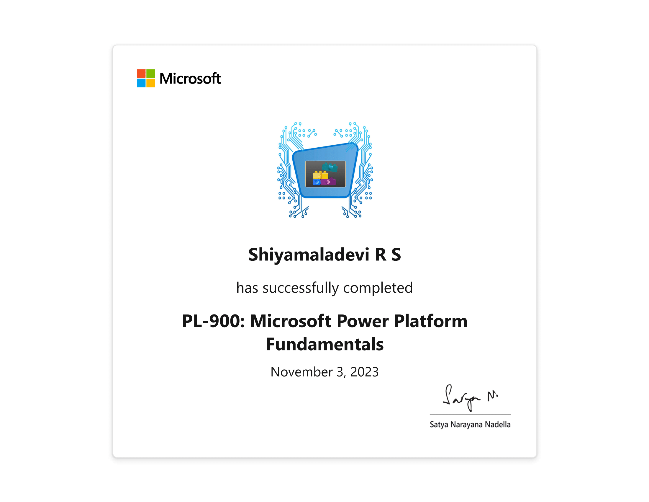 PL-900 Certificate